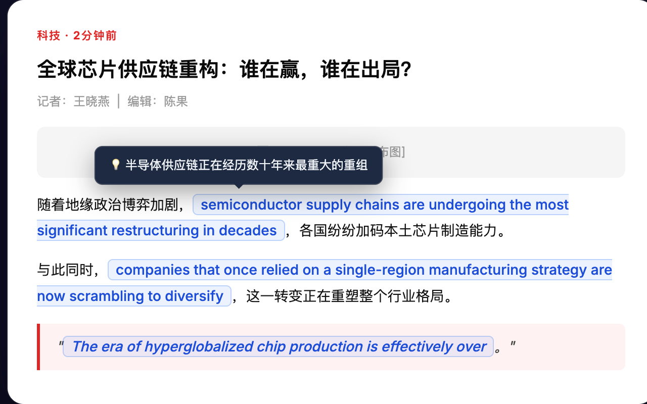 LinguaBlend 替换比例调整与网站管理